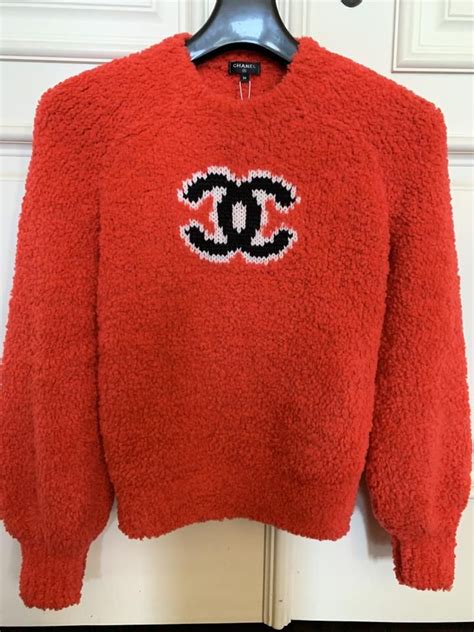 chanel red sweater|Chanel sleeveless sweater.